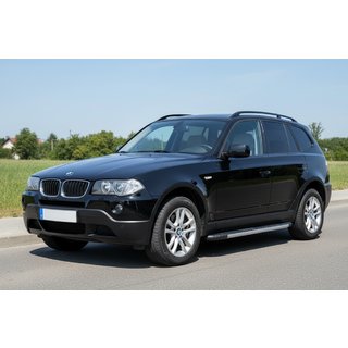 Side Steps Bosphore Grey (2 pcs, Aluminum) BMW X3 E83 2003-2010 photo 1