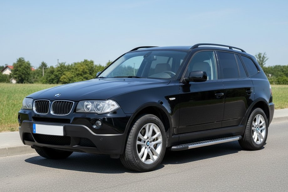 BMW X3 E83 2003-2010 Side Steps Bosphore Grey (2 pcs, Aluminum) Image