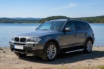 BMW X3 E83 2003-2010 Side Steps Maya V1 (2 pcs, Aluminum) photo 1