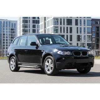 Side Steps Line (2 pcs, Aluminum) BMW X3 E83 2003-2010 photo 1
