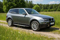 BMW X3 E83 2003-2010 Side Steps RedLine (2 pcs, Aluminum) photo 1
