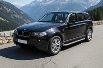 BMW X3 E83 2003-2010 Side Steps Tayga Grey (2 pcs, Aluminum) photo 1