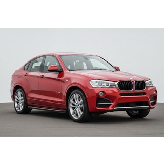 Side Steps Maya Red (2 pcs, Aluminum) BMW X4 F26 2014-2018 photo 1