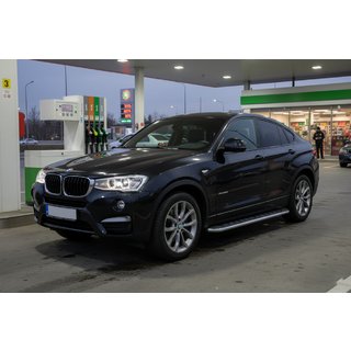 Side Steps Maydos V1 (2 pcs, Aluminum) BMW X4 F26 2014-2018 photo 1