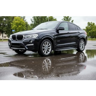 Side Steps Line (2 pcs, Aluminum) BMW X4 F26 2014-2018 photo 1