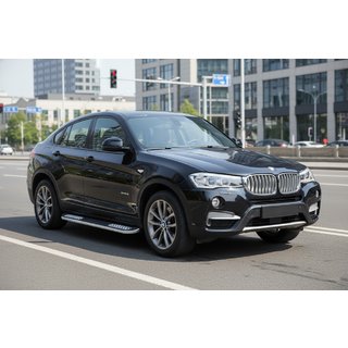 Side Steps Tayga V2 (2 pcs, Aluminum) BMW X4 F26 2014-2018 photo 1