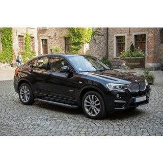 Side Steps Vision New Black (2 pcs, Aluminum) BMW X4 F26 2014-2018 photo 1