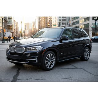 Side Steps Bosphore Black (2 pcs, Aluminum) BMW X5 F15 2013-2018 photo 1