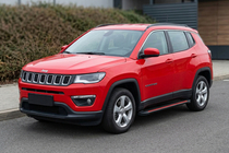 Jeep Compass 2016- Side Steps Maya Red (2 pcs, Aluminum) photo 1
