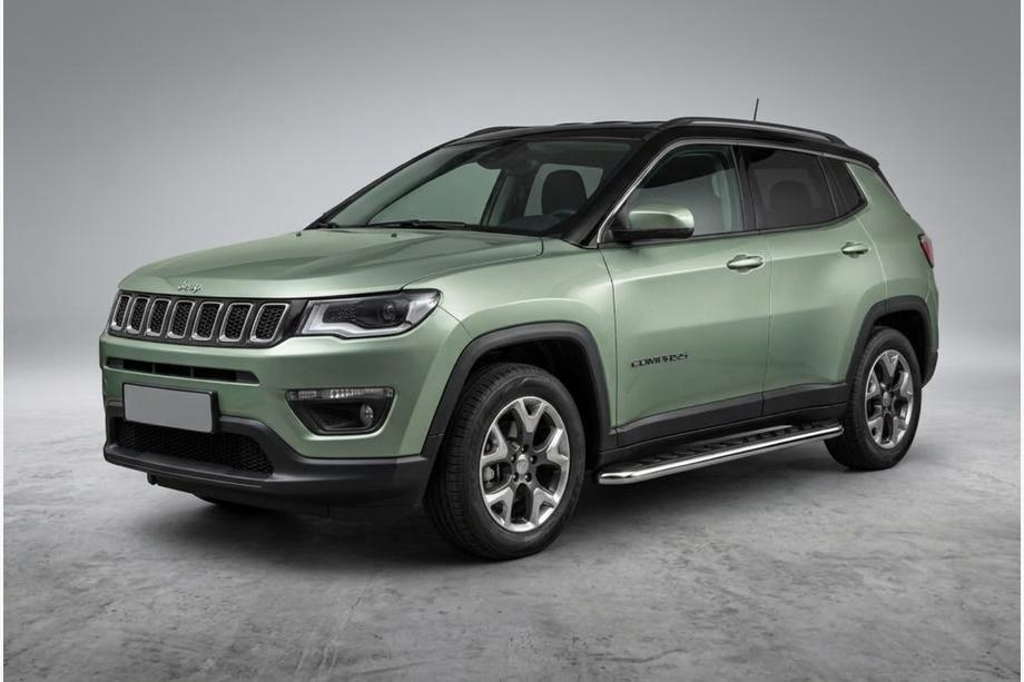 Jeep Compass 2016- Side Steps Maydos V1 (2 pcs, Aluminum) Image