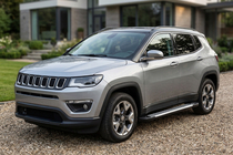 Jeep Compass 2016- Side Steps Line (2 pcs, Aluminum) photo 1