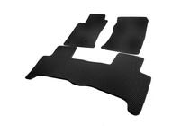 Toyota Land Cruiser Prado 120 2002-2009 EVA Floor Mats (2 Rows, Black) photo 12