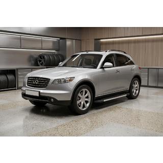 Side Steps RedLine (2 pcs, Aluminum) Infiniti FX 2003-2008 photo 1