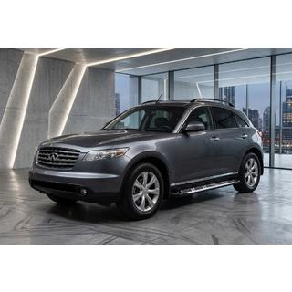 Side Steps Sunrise (2 pcs, Aluminum) Infiniti FX 2003-2008 photo 1
