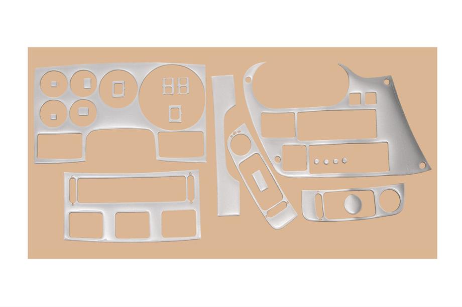 DAF 95XF 1997-2002 Dashboard Trim (Aluminum Look) Image