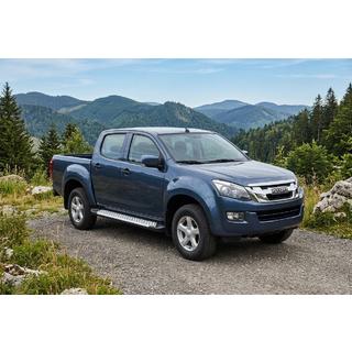 Side Steps Allmond Grey (2 pcs, Aluminum) Isuzu D-Max 2011-2019 photo 1