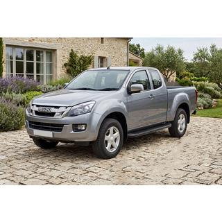 Side Steps Tayga Black (2 pcs, Aluminum) Isuzu D-Max 2011-2019 photo 1