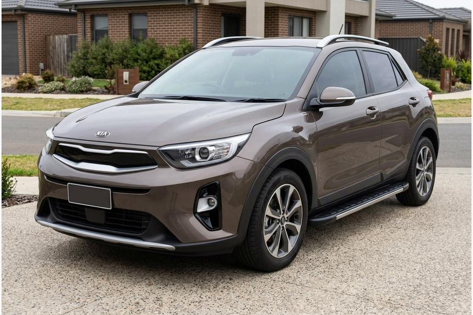 Kia Stonic 2017- Side Steps Duru (2 pcs, Aluminum) Image