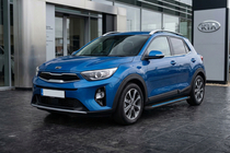 Kia Stonic 2017- Side Steps Maya Blue (2 pcs, Aluminum) photo 1