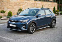 Kia Stonic 2017- Side Steps Maydos V2 (2 pcs, Aluminum) photo 1