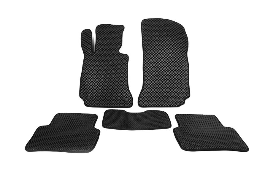 Mercedes C-class W204 2007-2015 EVA Floor Mats (black) Image