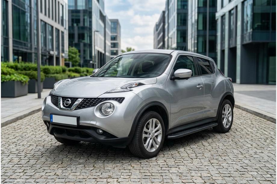 Nissan Juke 2020- Side Steps Bosphore Black (2 pcs, Aluminum) Photo 1