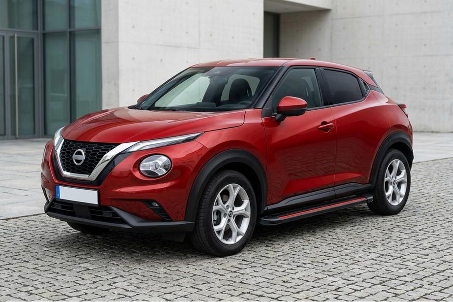 Nissan Juke 2020- Side Steps Maya Red (2 pcs, Aluminum) Photo 1