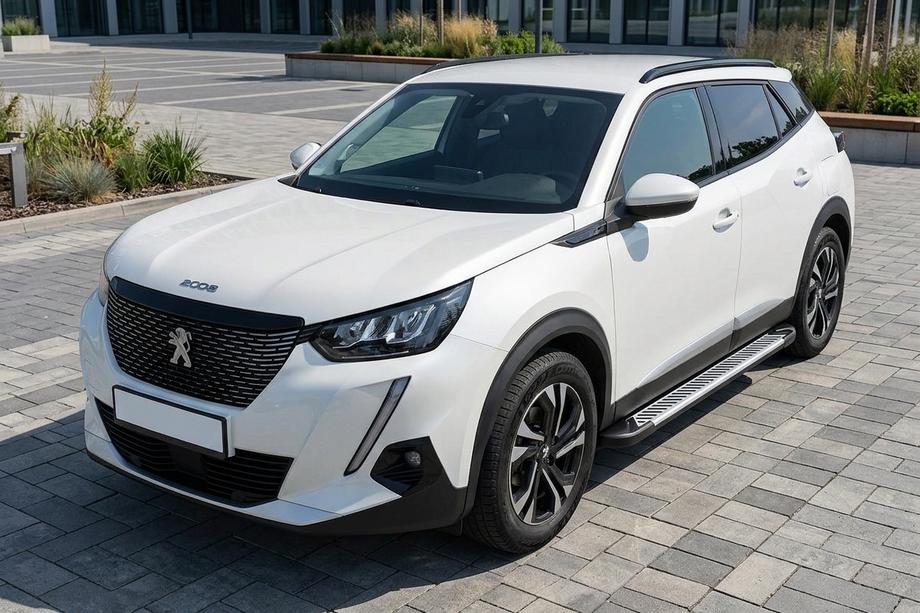 Peugeot 2008 2019- Side Steps Line (2 pcs, Aluminum) Photo 1