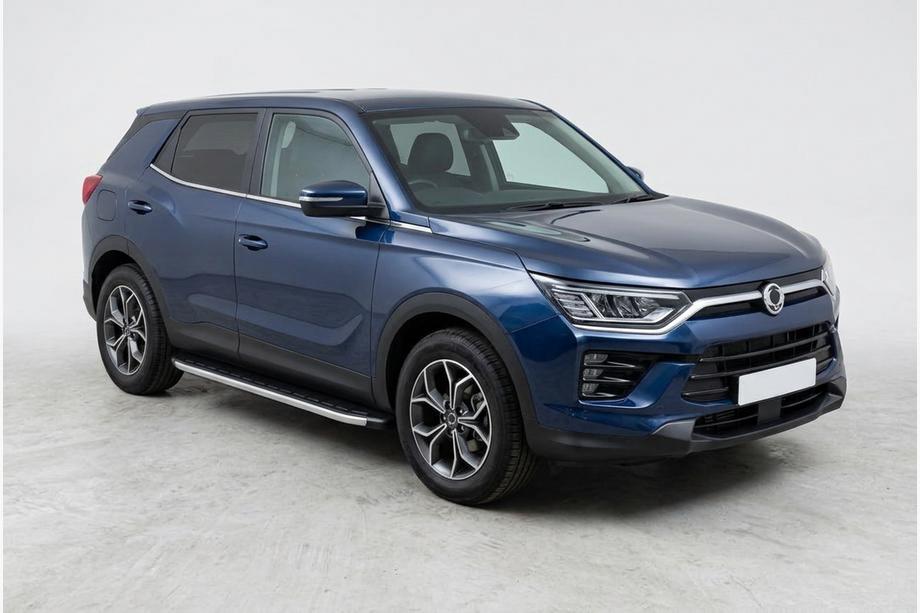 SsangYong Korando 2019- Side Steps Fullmond (2 pcs, Aluminum) Image