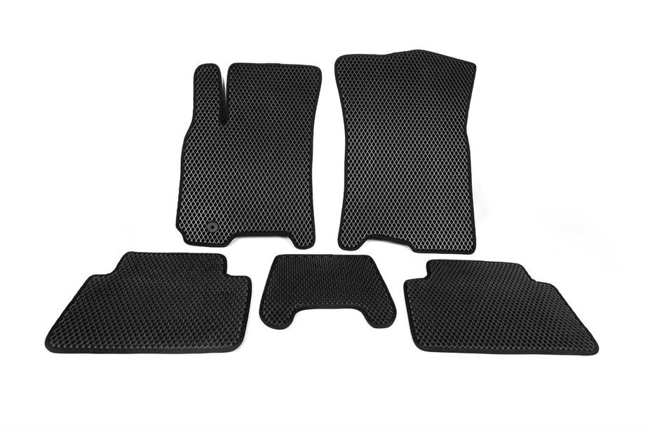 Daewoo Gentra 2013- EVA Floor Mats (black) Image