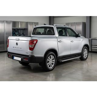 Side Steps Maya V1 (2 pcs, Aluminum) SsangYong Musso ІІ 2018- photo 1