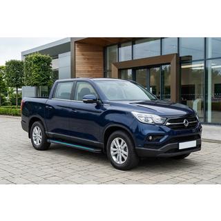 Side Steps Maya Blue (2 pcs, Aluminum) SsangYong Musso ІІ 2018- photo 1