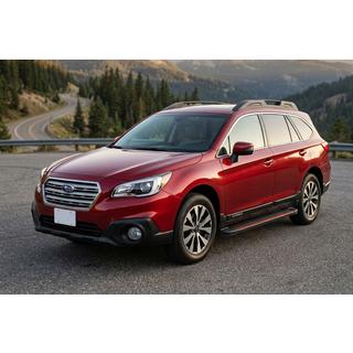 Side Steps Maya Red (2 pcs, Aluminum) Subaru Outback 2014-2019 photo 1