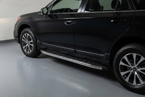 Subaru Outback 2014-2019 Side Steps BlackLine (2 pcs, Aluminum) photo 1