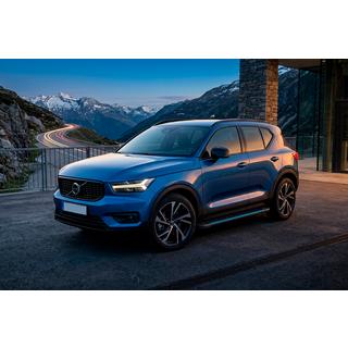 Side Steps Maya Blue (2 pcs, Aluminum) Volvo XC40 2018- photo 1