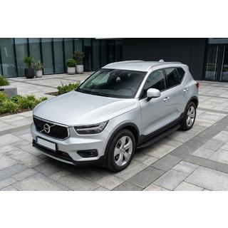 Side Steps Tayga Black (2 pcs, Aluminum) Volvo XC40 2018- photo 1