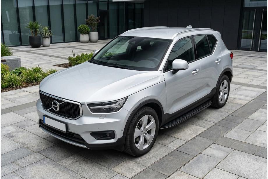 Volvo XC40 2018- Side Steps Tayga Black (2 pcs, Aluminum) Photo 1