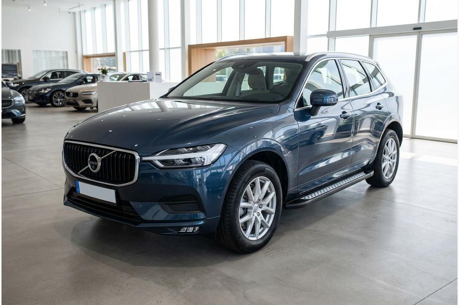 Volvo XC60 2017- Side Steps Vision New Black (2 pcs, Aluminum) Image