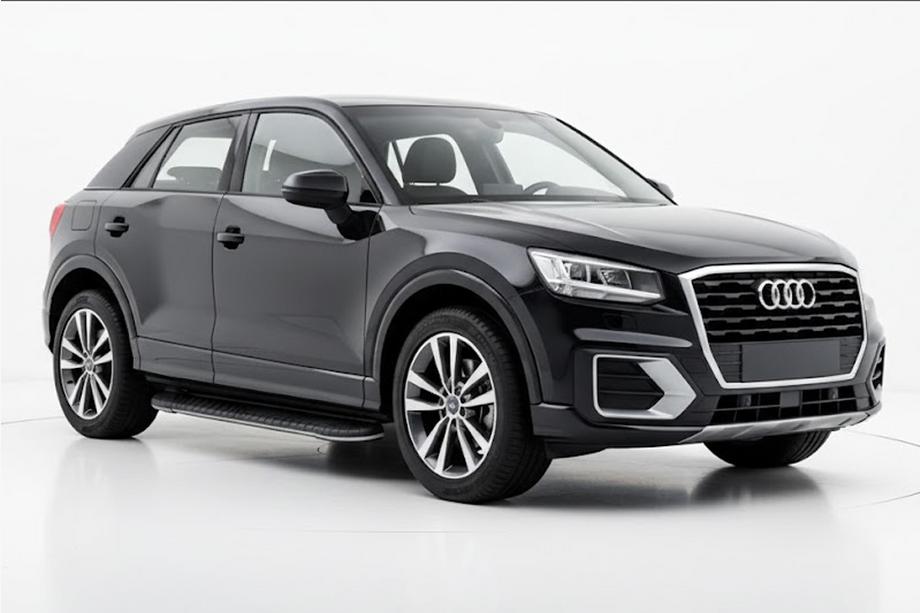 Audi Q2 2016- Side Steps Bosphore Black (2 pcs, Aluminum) Photo 1
