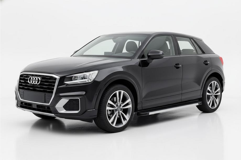 Audi Q2 2016- Side Steps Maya V1 (2 pcs, Aluminum) Photo 1