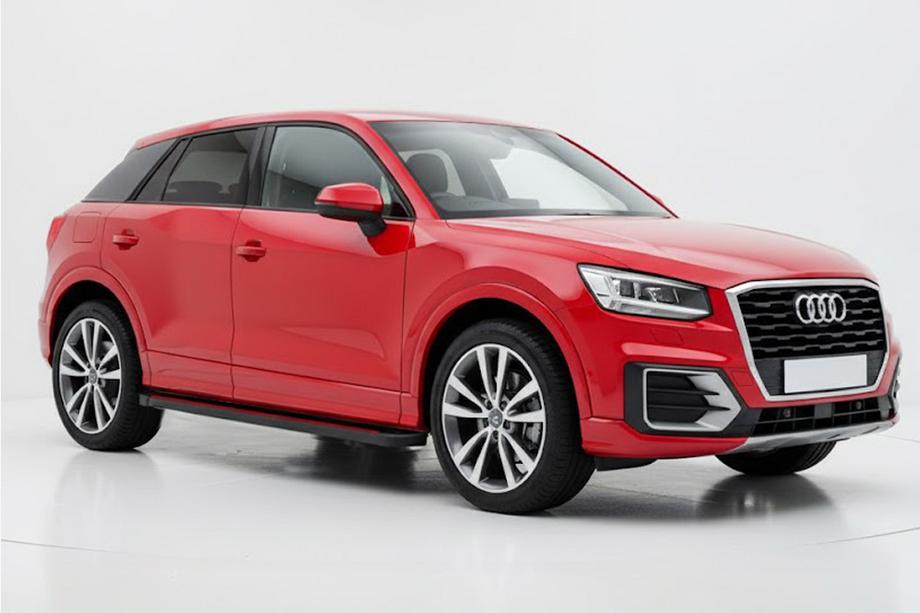Audi Q2 2016- Side Steps Maya Red (2 pcs, Aluminum) Photo 1