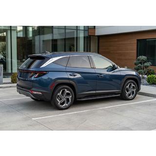 Side Steps Bosphore Black (2 pcs, Aluminum) Hyundai Tucson NX4 2021- photo 1