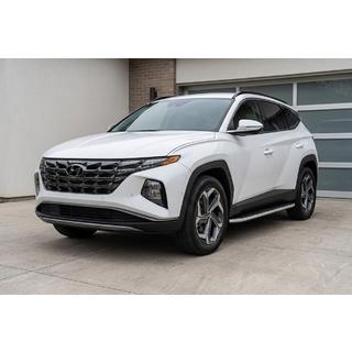 Side Steps Tayga Grey (2 pcs, Aluminum) Hyundai Tucson NX4 2021- photo 1