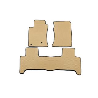 EVA Floor Mats (2 Rows, Beige) Toyota Land Cruiser Prado 120 2002-2009 photo 3