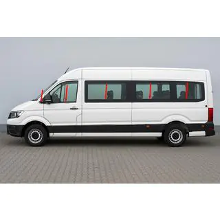 Lower window trims long wheelbase (10 pcs, stainless steel) photo 1