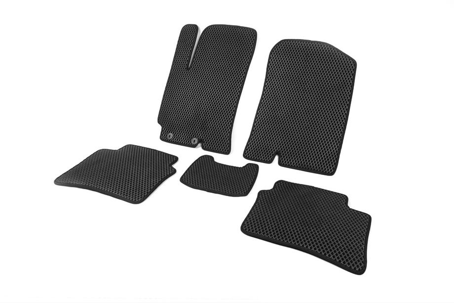 Hyundai Accent 2017-2023 EVA Floor Mats (black) Photo 2