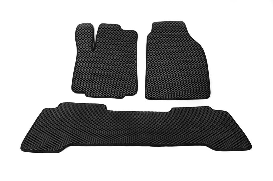 Honda Pilot 2002-2008 EVA Floor Mats (black) Image