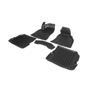 Stingray 3D Rubber Floor Mats (5 pcs, Polyurethane) photo 2