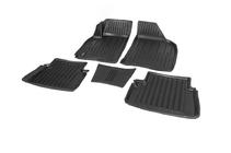 Daewoo Gentra 2013- Stingray 3D Rubber Floor Mats (5 pcs, Polyurethane) photo 2