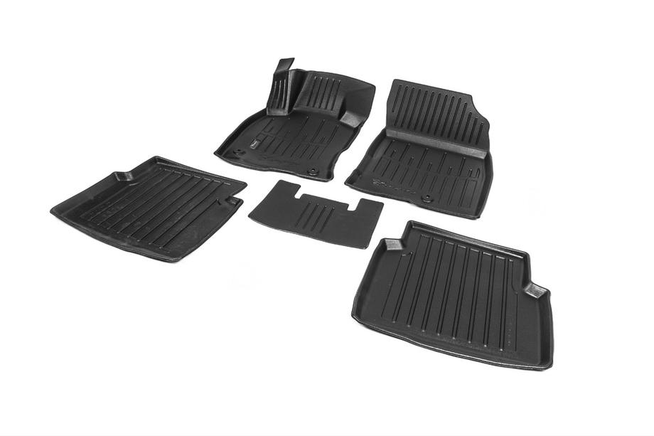 Ford Kuga/Escape 2019- Stingray 3D Rubber Floor Mats (5 pcs, Polyurethane) Photo 2